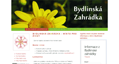 Desktop Screenshot of bydlina.cz